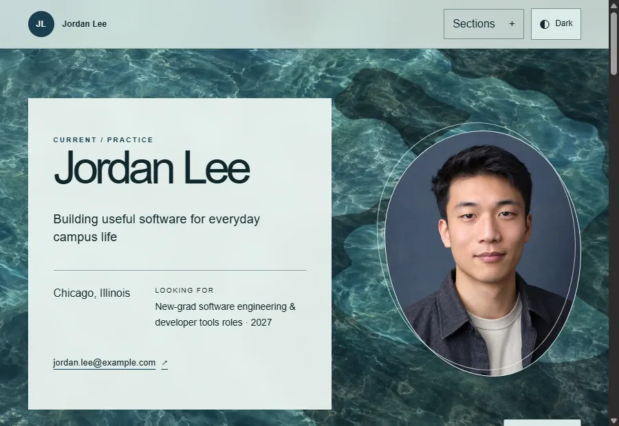 Tidepool website design